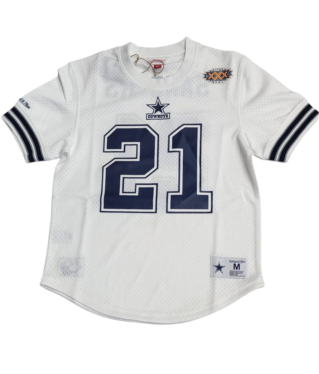 Mitchell & Ness Men's NFL Name & Number Mesh Crew Neck Minnesota Vikings