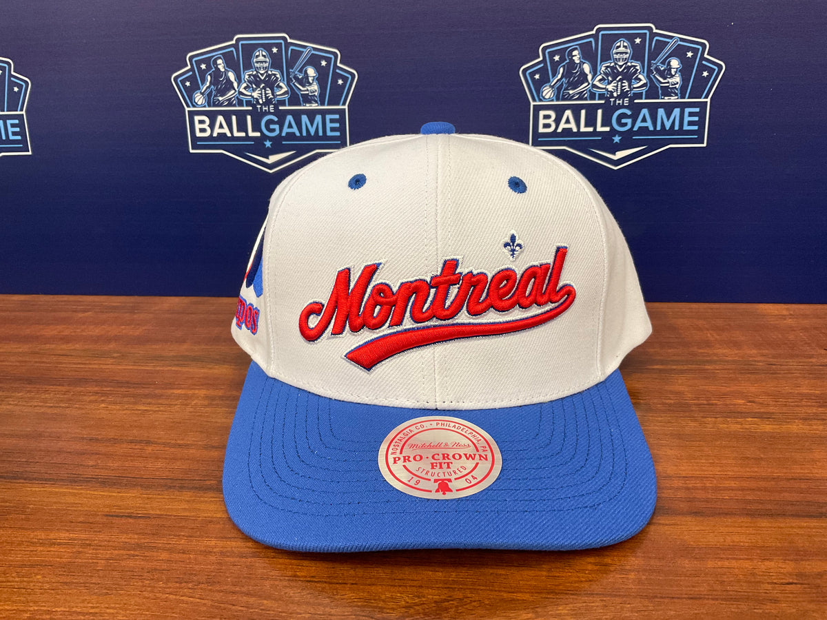 Mitchell and Ness MLB Evergreen Pro Snapback Coop Montreal Expos – The  Ballgame