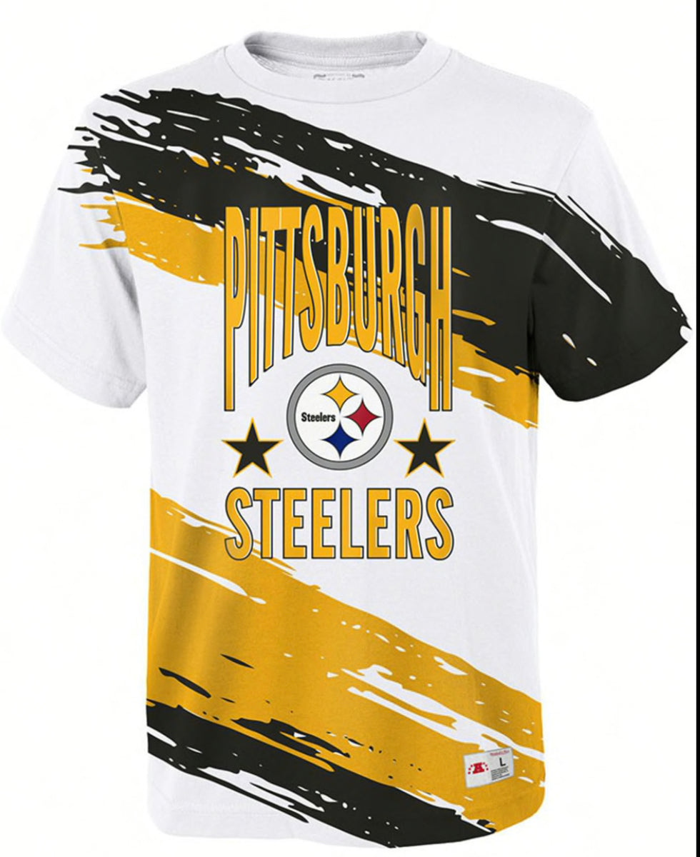 Mitchell & Ness Jumbotron Sublimated Tee Pittsburgh Steelers