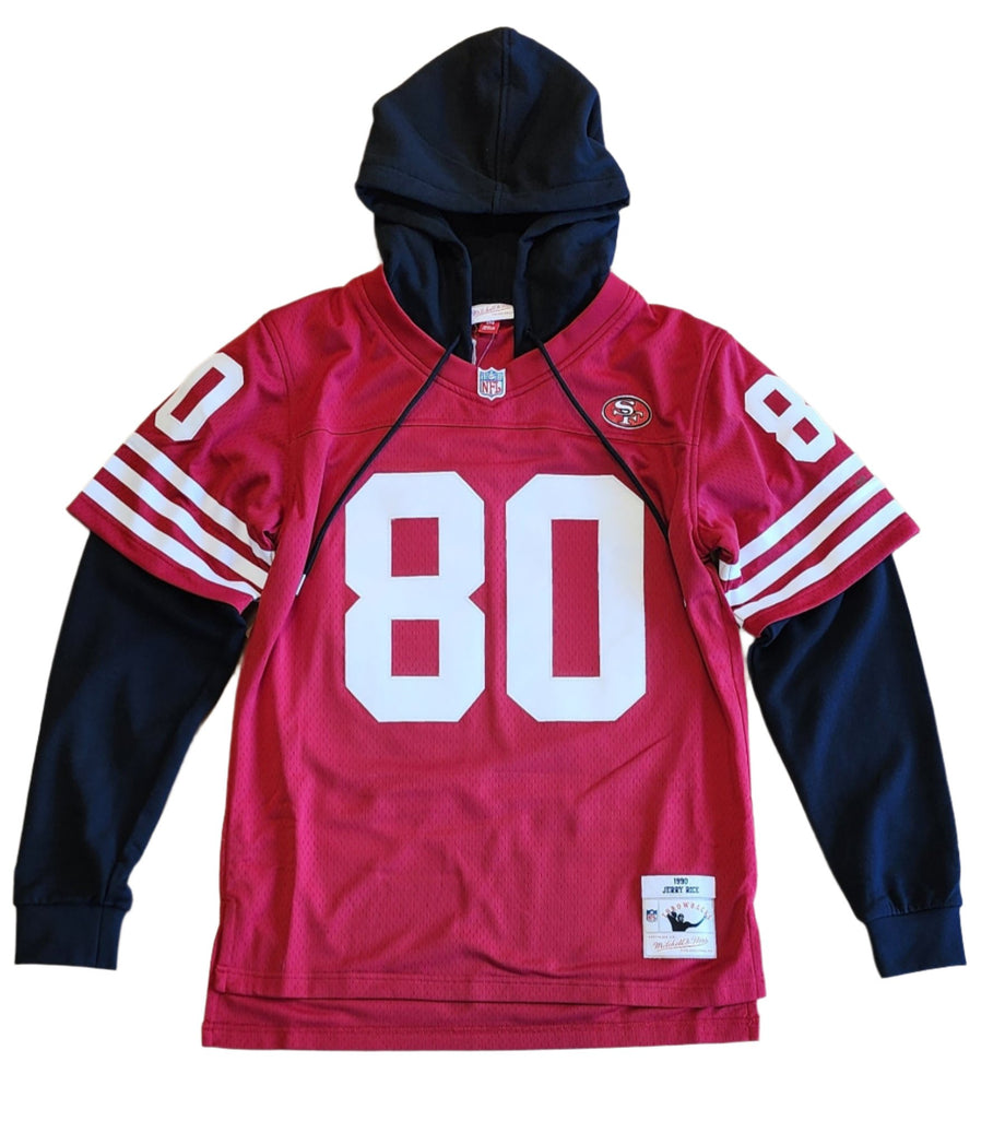 Mitchell & Ness San Francisco 49ers Legacy Jersey Pullover Hoodie