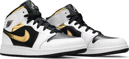 White gold black jordan 1 online