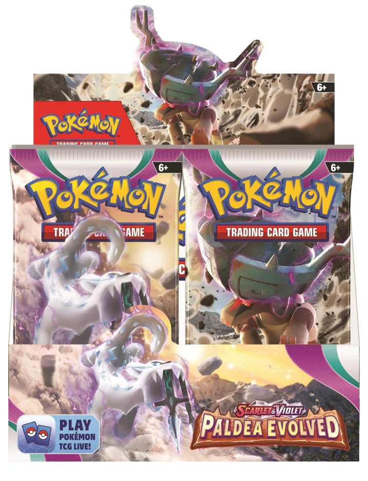 Pokemon Scarlet and Violet Paldea Evolved Booster Box Single Pack The Ballgame Pokemon Scarlet and Violet Paldea Evolved Booster Box Single Pack The Ballgame