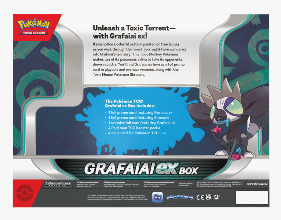 Pokémon Grafaiai ex Box – The Ballgame