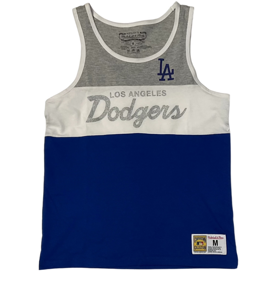 dodgers tank top jersey