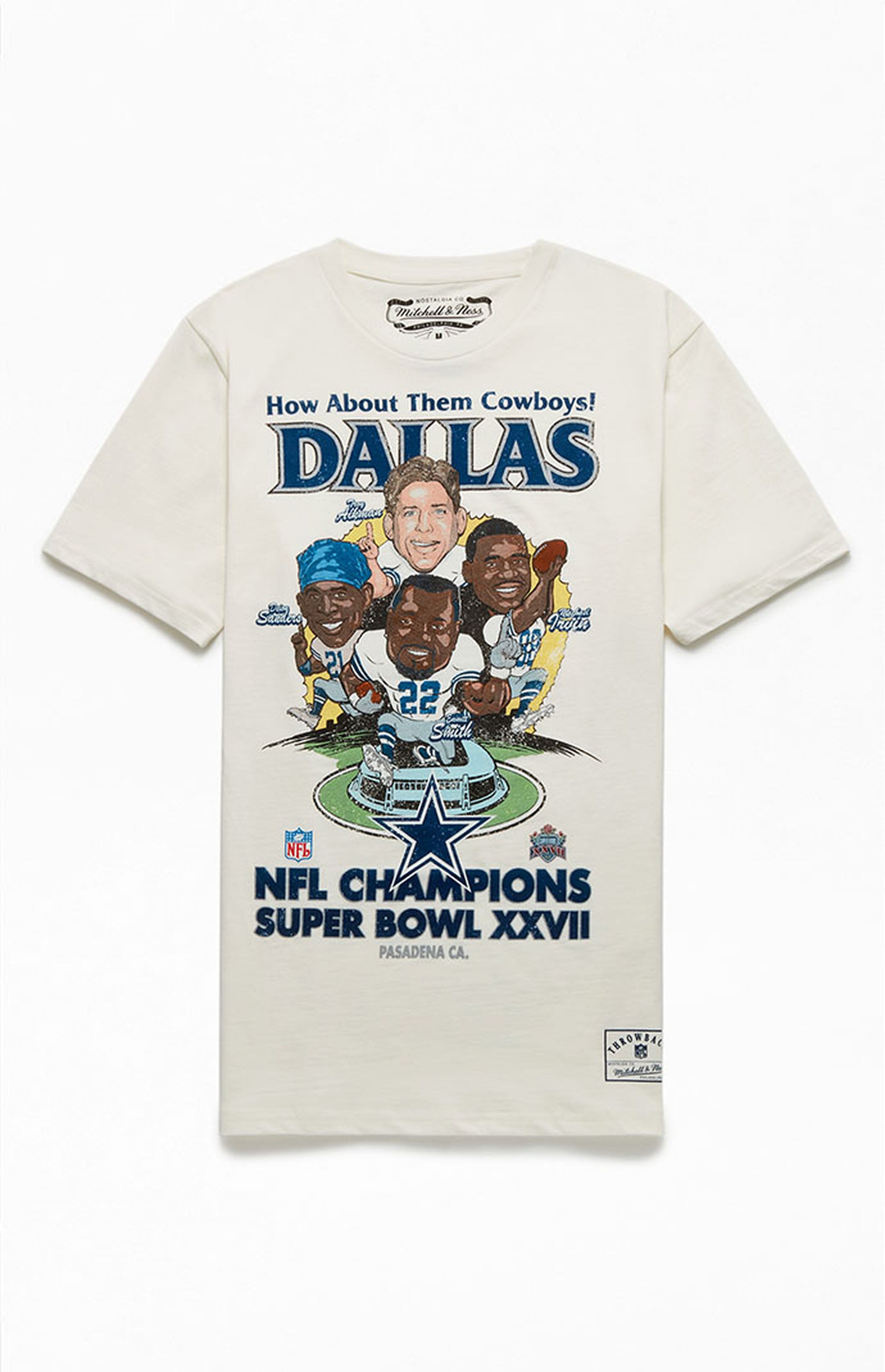 NFL COWBOYS  シャツ⁈ Mitchell & Ness NFL Retro Champions SB XXX Cowboys 1995 - Dallas