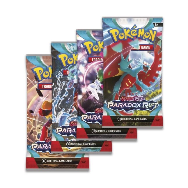 Pokmon - Trading Card Game: Scarlet & Violet Paradox Rift Sleeved Boo The Ballgame Pokmon - Trading Card Game: Scarlet & Violet Paradox Rift Sleeved Boo The Ballgame
