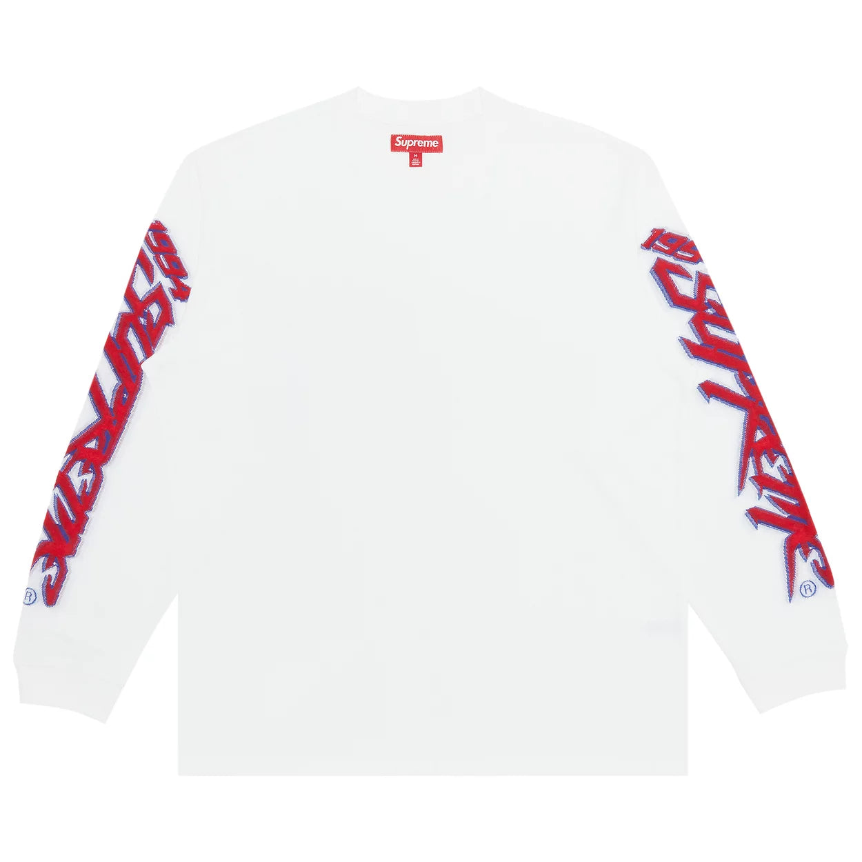 Supreme long online sleeve white