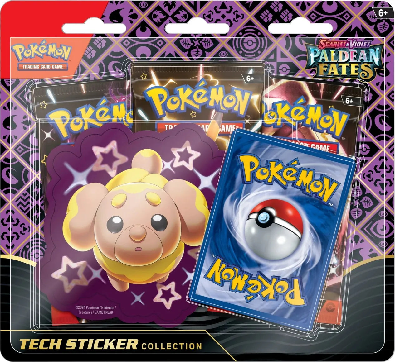 pokemon trading card game paldean fates Pokemon Scarlet & Violet: Paldean Fates Tech Sticker Collection – The Ballgame