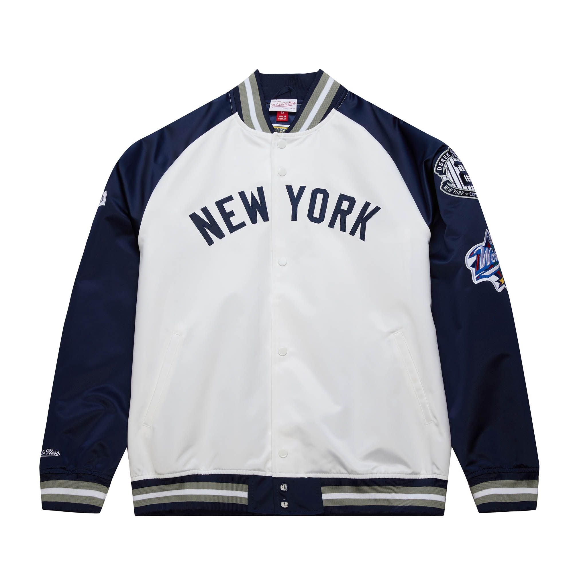 Mitchell Ness Legends Sublimated Lightweight Satin Jacket New