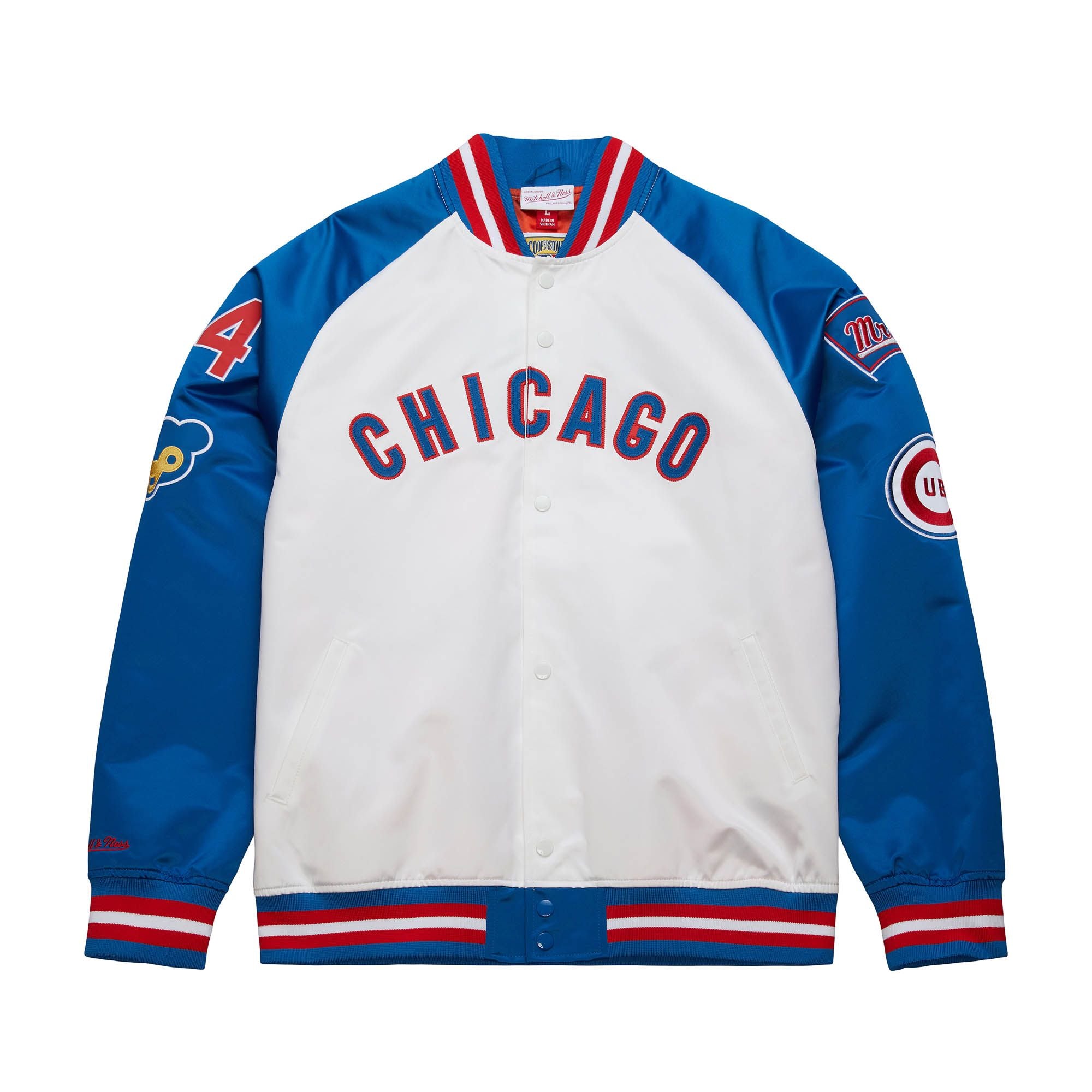 Mitchell Ness Legends Sublimated Lightweight Satin Jacket