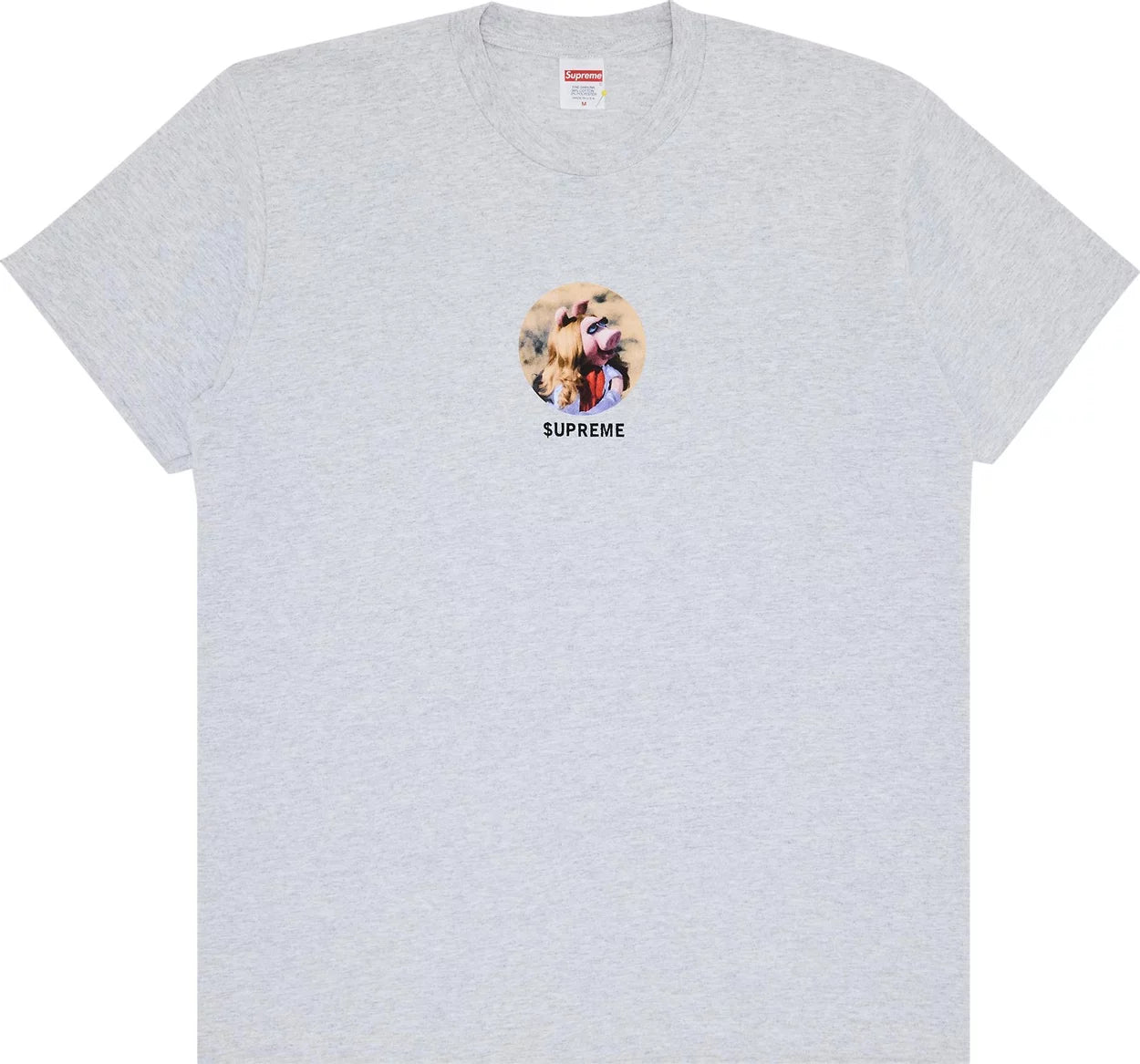 Supreme Miss Piggy Tee 'Ash Grey' – The Ballgame Supreme Miss Piggy Tee 'Ash Grey' – The Ballgame