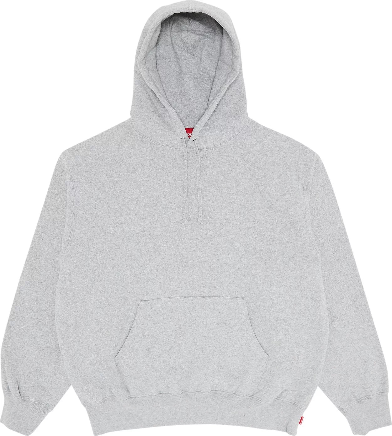 Supreme Satin Appliqué Hooded Sweatshirt 'Heather Grey' – The Ballgame