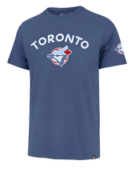 '47 Brand Toronto Blue Jays Cooperstown Cadet Blue Franklin Fieldhouse Tee