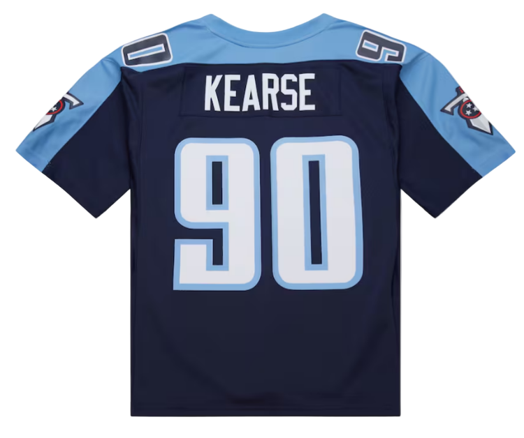 ★Mitchell & Ness Jevon Kearse Tennessee Titans 関税込★ Mitchell & Ness Jevon Kearse Navy Tennessee Titans 1999