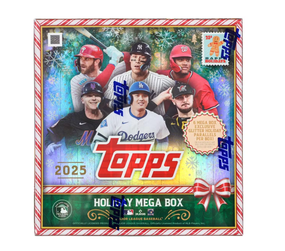 2025 Topps Holiday Baseball Mega Box – The Ballgame
