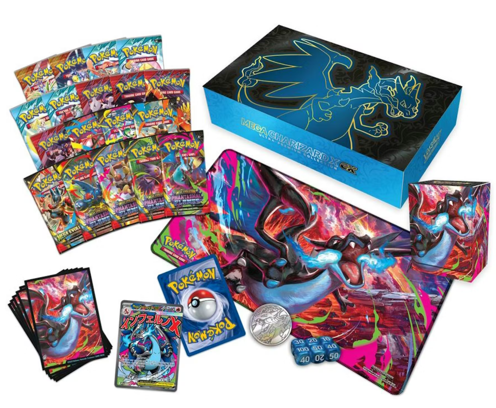 Pokémon Mega Charizard X ex Ultra-Premium Collection Box – The Ballgame