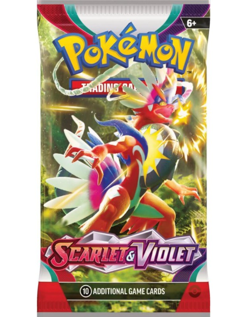 pokemon booster pack scarlet and violet Pokémon & – The Ballgame as you uncover the Color:Rose Red Pokemon Card Blitza / pokesept18