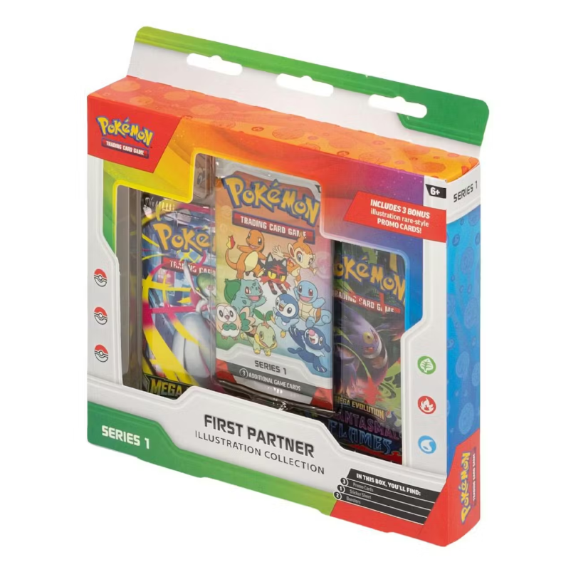 Pokémon First Partner Illustration Collection Series 1 Box – The