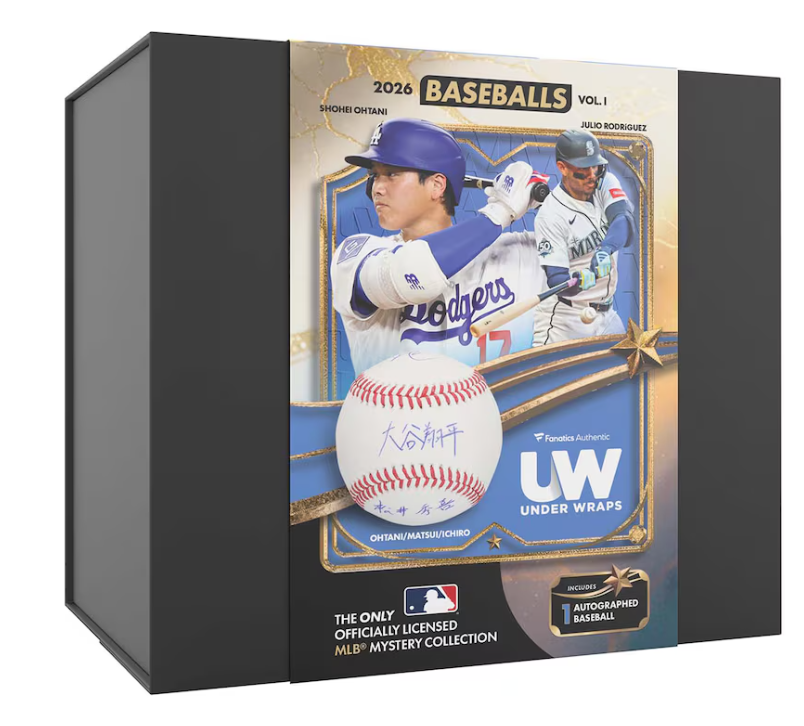 UNDER WRAPS MLB SPRINGER スプリンガー サインボール 2026 Under Wraps Autographed MLB Baseballs Volume I – The Ballgame