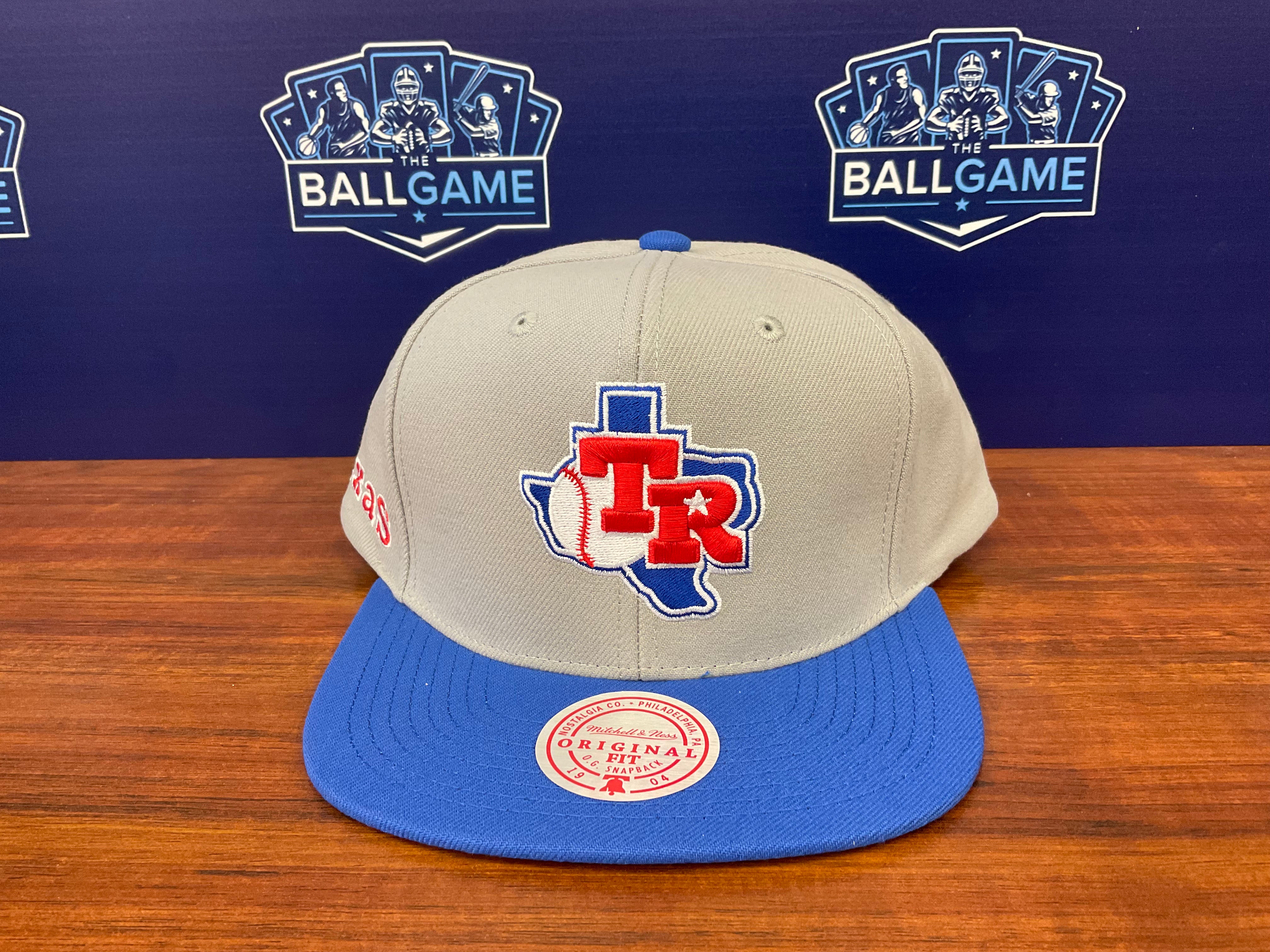 Mitchell and Ness MLB Evergreen Trucker Coop Rangers – The Ballgame