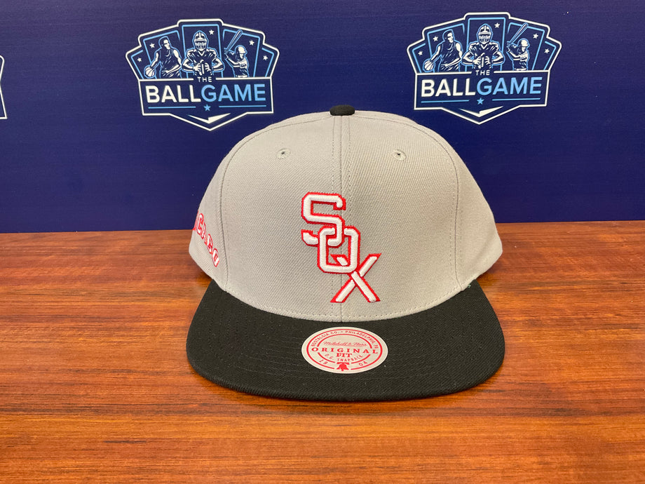 Mitchell and Ness MLB Away Snapback Coop White Sox