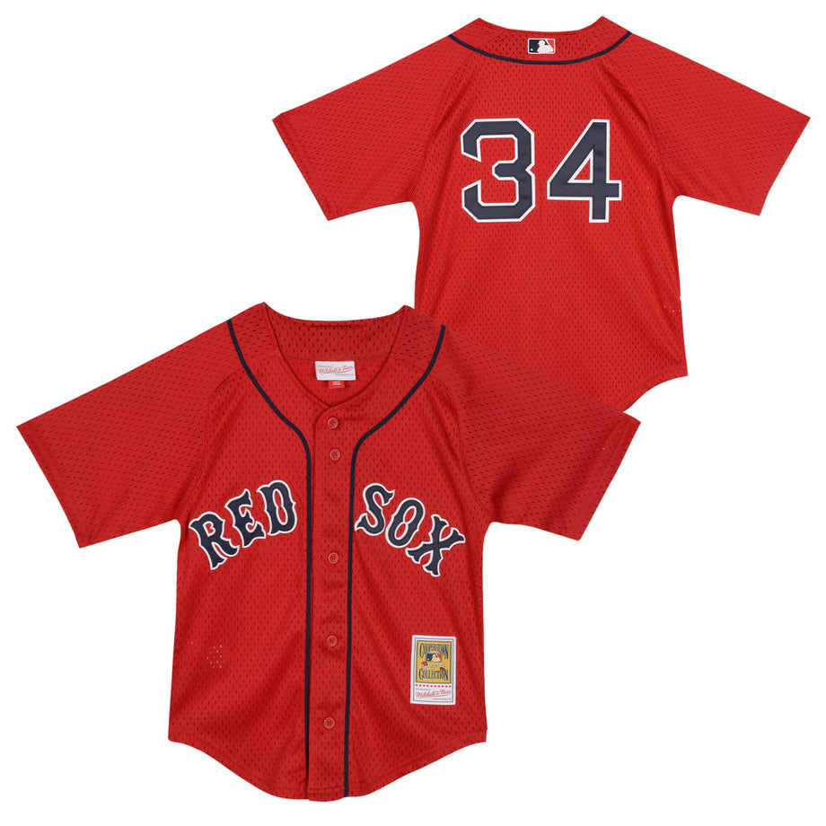 Mitchell & Ness Authentic David Ortiz Boston Red Sox 2004 BP Jersey