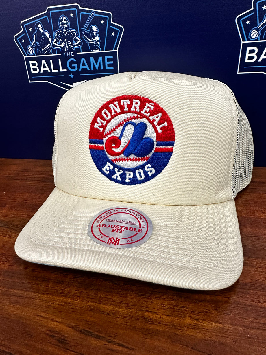 Mitchell and Ness MLB Evergreen Trucker Coop Montreal Expos – The Ballgame