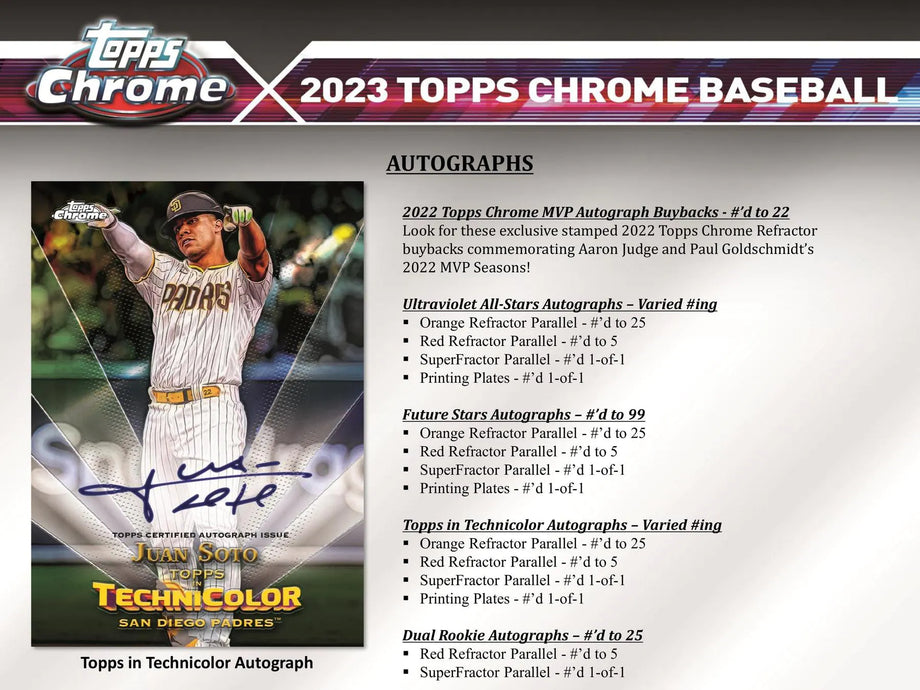 Paul Goldschmidt 2023 Topps Chrome Series 2 Stars Of MLB Card