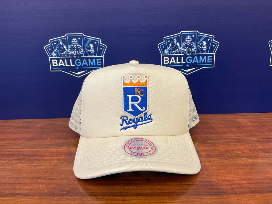 Mitchell and Ness MLB Evergreen Trucker Coop Royals – The Ballgame