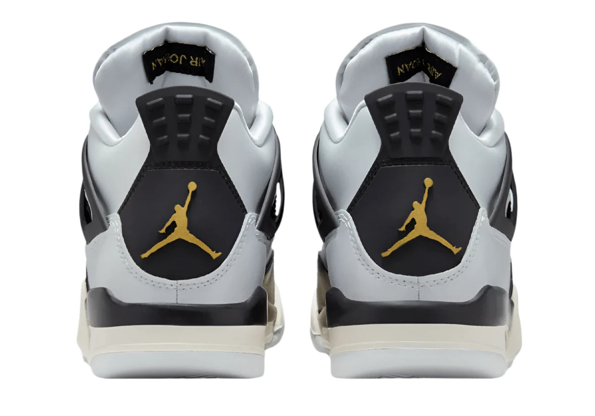 Air Jordan 4 Retro GS Platinum Gold 6Y