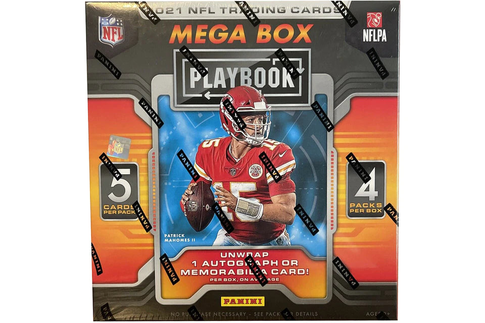 2021 Panini Playbook Football Mega Box (Orange Parallels)