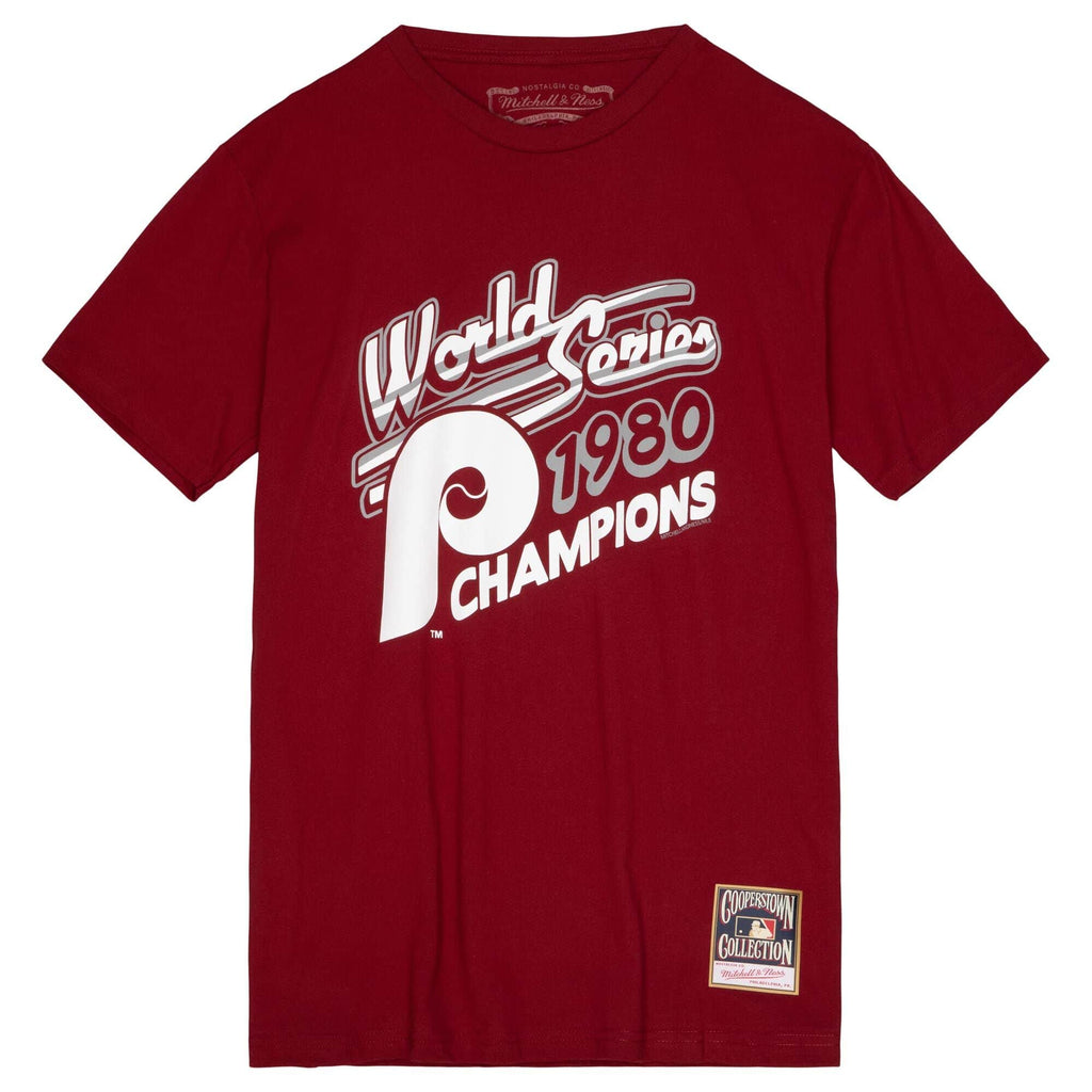 Mitchell & Ness 1980 World Series Champions Philadelphia Phillies Sweatshirt  in Red for Men