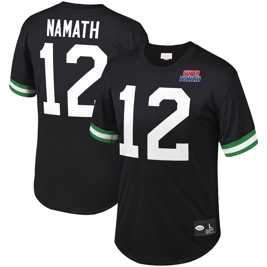 Joe Namath New York Jets Mitchell & Ness Youth 1968 Legacy Retired Player Jersey - Green