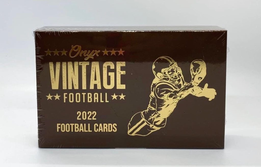 2022 Onyx Vintage Collection Football Hobby Box