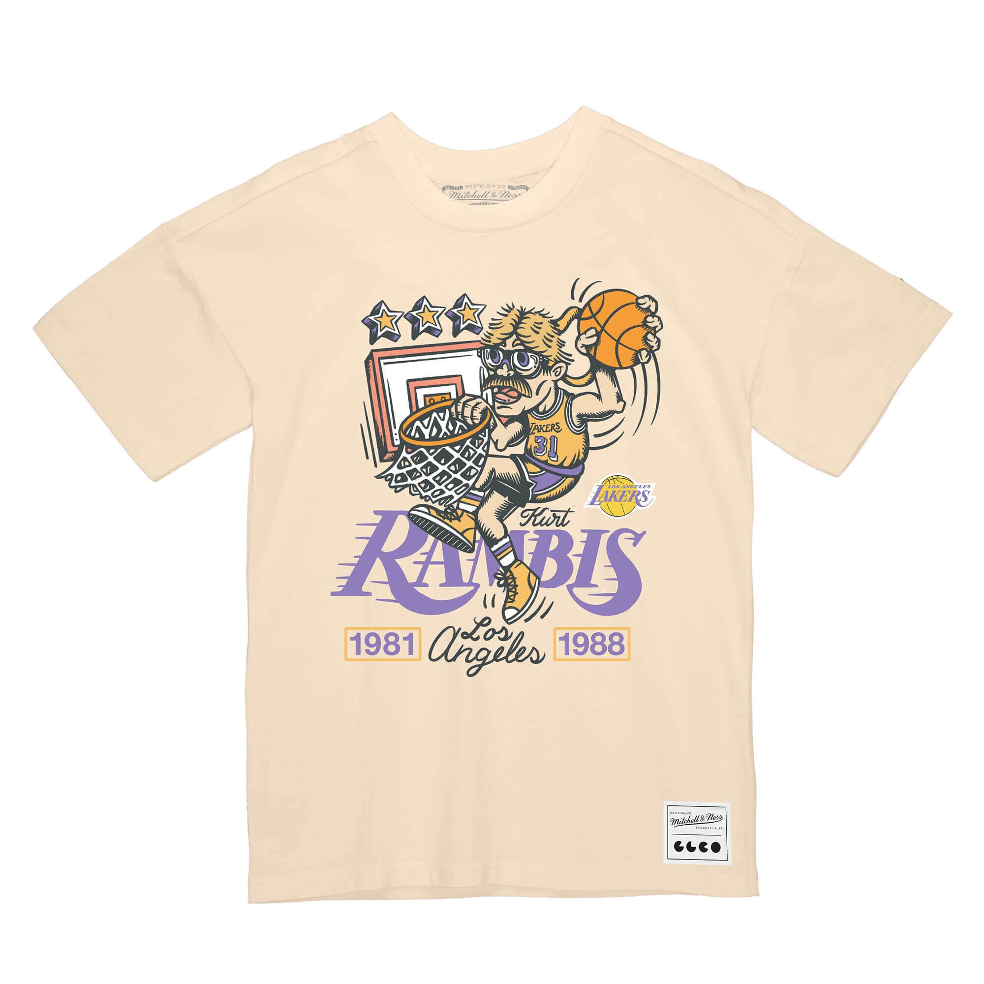 Mitchell Ness x GLCO Tee Los Angeles Lakers Kurt Rambis – The