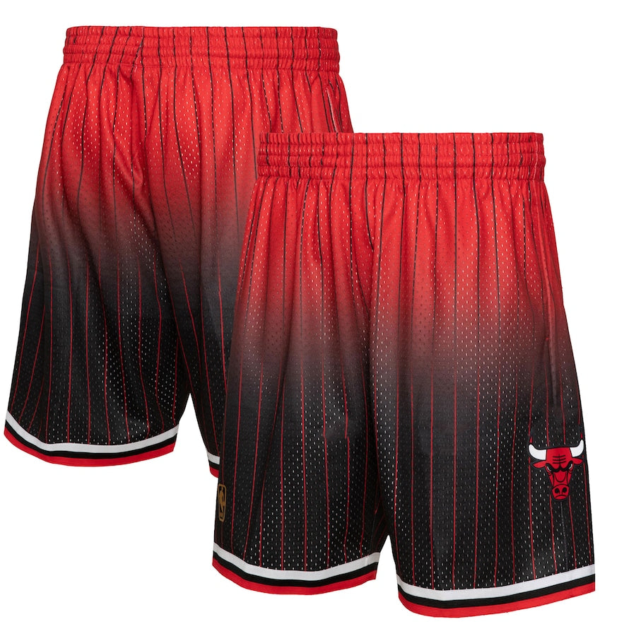 Mitchell & Ness Chicago Bulls Galaxy Swingman Shorts Red