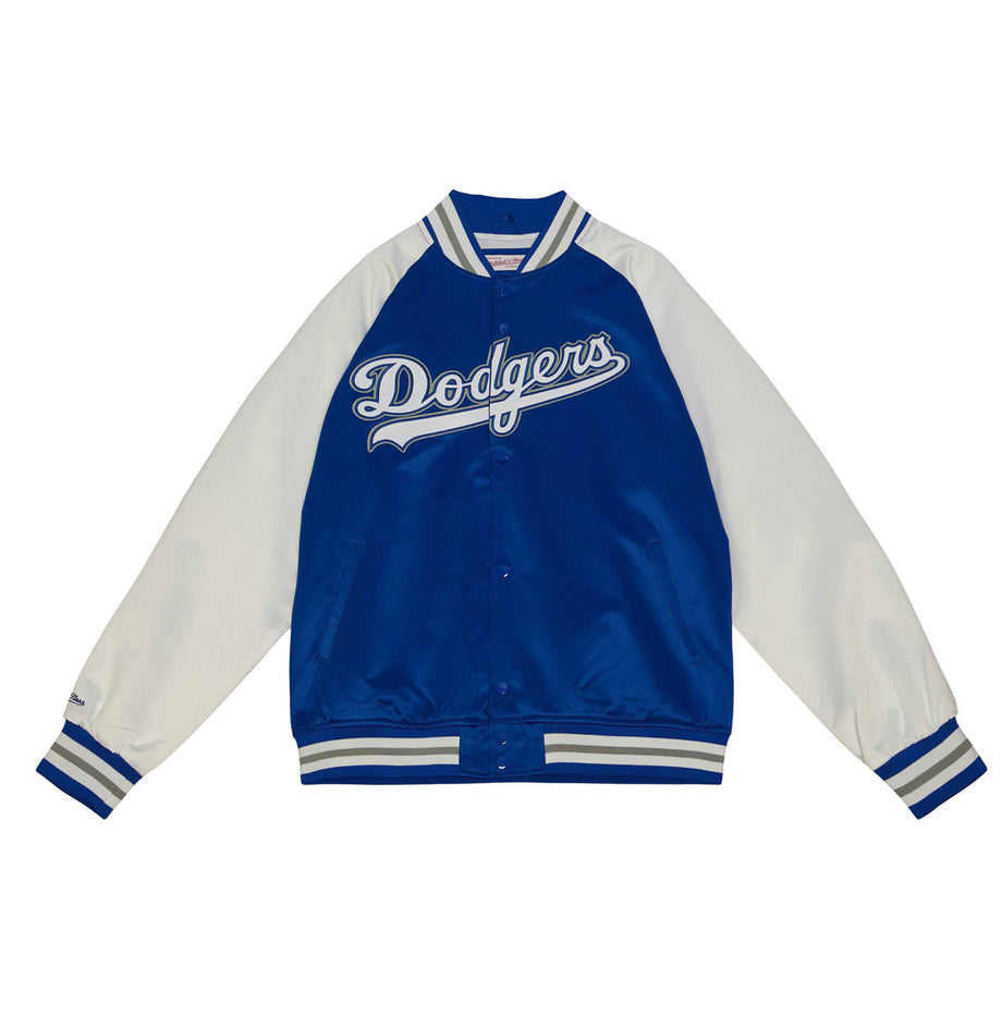 MITCHELL & NESS Los Angeles Dodgers Lightweight Satin Jacket  OJBF4992-LADYYPPPROYA - Karmaloop