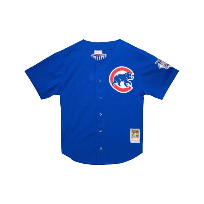 mitchell and ness cubs shirt