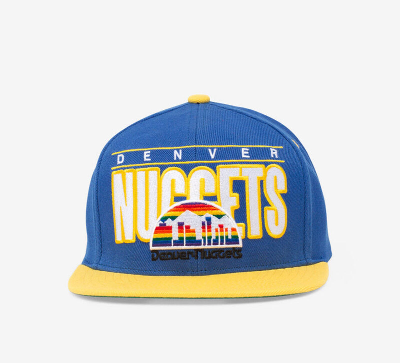 Mitchell & Ness Denver Nuggets SnapBack red hat Official