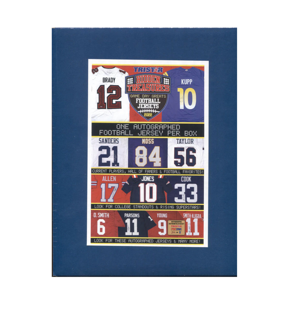 2022 TRISTAR Game Day Greats Autographed Football Jerseys Series 2