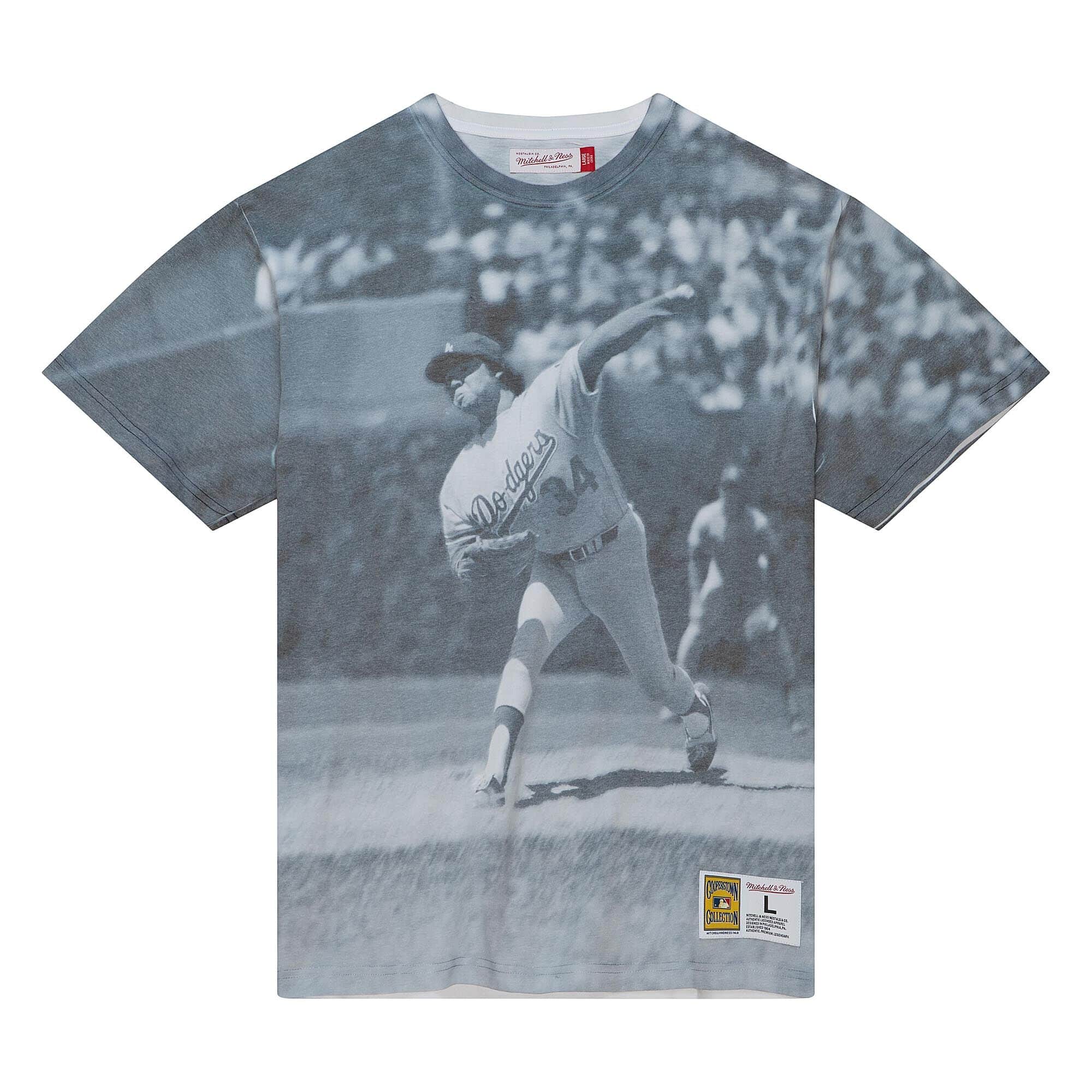 Mitchell & Ness Highlight Sublimated Player Tee Los Angeles Dodgers Fernando Valenzuela