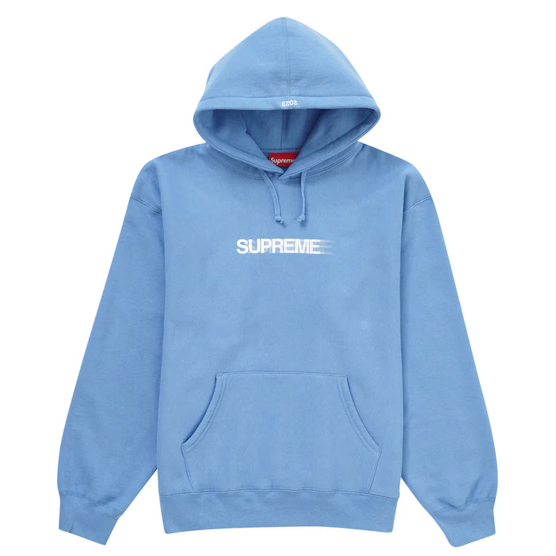 Supreme Motion Logo Hooded Sweatshirt (SS23) Blue – The Ballgame