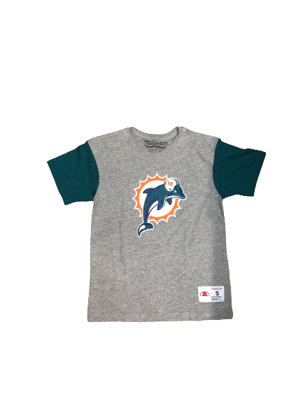 Infant Mitchell & Ness Dan Marino Aqua Miami Dolphins 1984 Retired