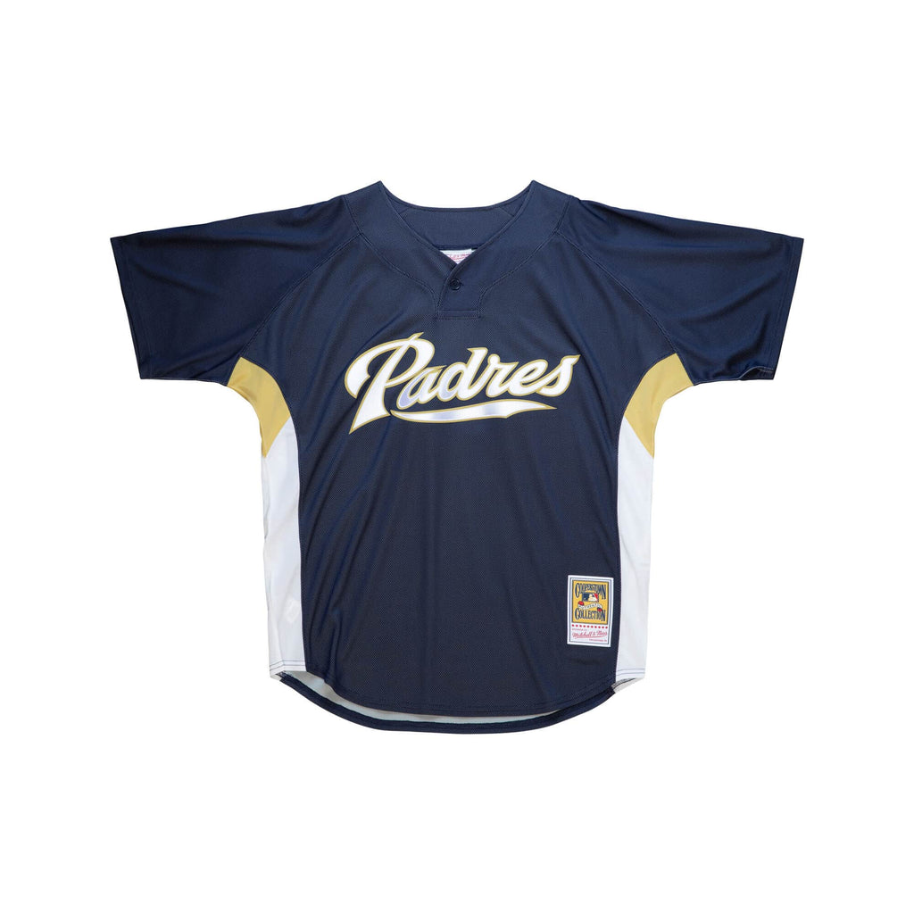 Tony Gwynn San Diego Padres Mitchell & Ness 1982 Authentic Cooperstown  Collection Mesh Batting Practice Jersey - Gold