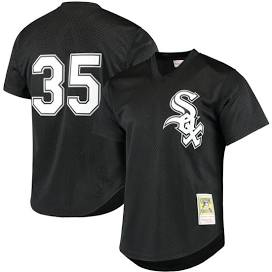 Mitchell & Ness Youth Chicago White Sox Frank Thomas Black Cooperstown –  The Ballgame